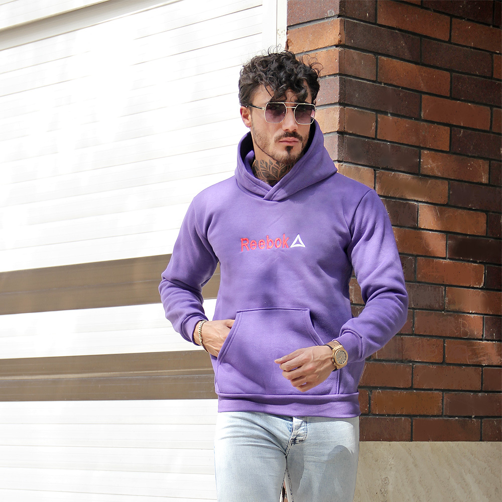 هودی مدل Reebok بنفش